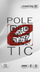 Poleetic lance une application mobile lecteur de QRcode / Codebar 2D